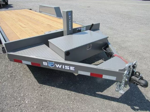BWise 7 x 20 Low Profile Full Tilt Equipment Trailer Hydraulic Tilt BWise 7 x 20 Low Profile Full Tilt Equipment Trailer Hydraulic Tilt, bwise 7x20 equipment trailer for sale at AnchorBox (view 4)