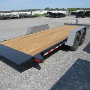 BWise 7 x 20 Low Profile Full Tilt Equipment Trailer Hydraulic Tilt, bwise 7x20 equipment trailer for sale at AnchorBox (view 3)