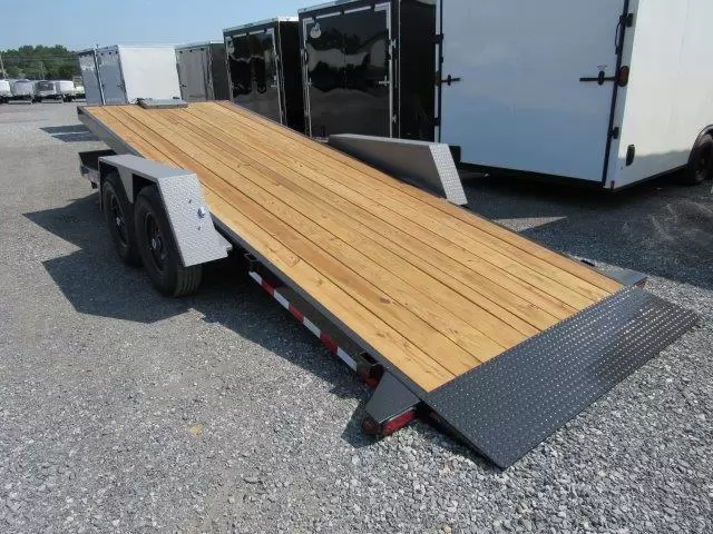 BWise 7 x 20 Low Profile Full Tilt Equipment Trailer Hydraulic Tilt BWise 7 x 20 Low Profile Full Tilt Equipment Trailer Hydraulic Tilt, bwise 7x20 equipment trailer for sale at AnchorBox (view 5)