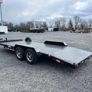 CAM Superline 7 x 20 Steel Deck Car Hauler, 7x20 open car hauler for sale at AnchorBox (view 3)