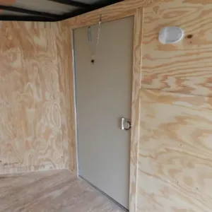 Covered Wagon 6 x 12 Enclosed Trailer, covered 6x12 enclosed cargo trailer for sale at AnchorBox (view 5)