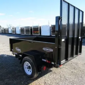 CAM Superline 5 x 8 Dump Trailer, cam 5x8 dump trailer for sale at AnchorBox (view 4)