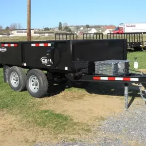 CAM Superline 6 x 10 Deckover Dump Trailer, cam 6x10 dump trailer for sale at AnchorBox (view 3)
