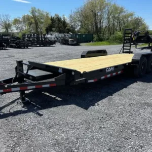 CAM Superline 7 x 20 Low Profile Equipment Trailer, low 7x20 equipment trailer for sale at AnchorBox (view 5)