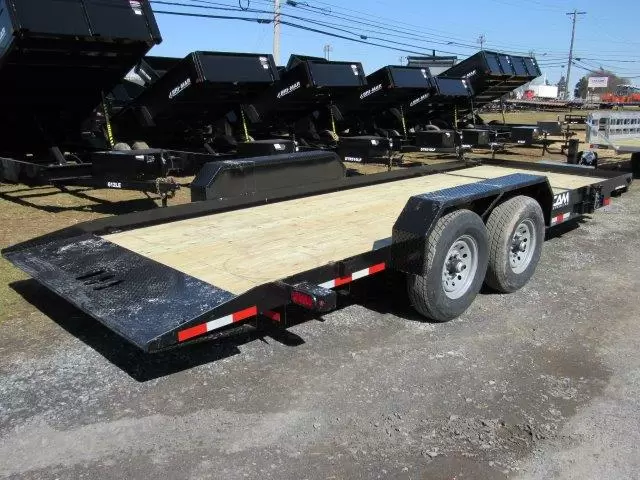 CAM Superline 7 x 21 Low Profile Equipment Trailer Split Tilt CAM Superline 7 x 21 Low Profile Equipment Trailer Split Tilt, 7x21 equipment trailer for sale at AnchorBox (view 2)
