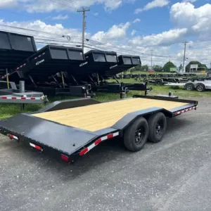 CAM Superline 7 x 18 Equipment Trailer Drive Over Fenders, superline 7x18 equipment trailer for sale at AnchorBox (view 2)