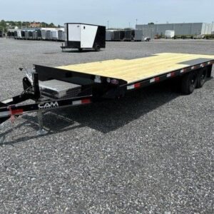 CAM Superline 8 x 20 Deckover Equipment Trailer, 8x20 equipment trailer for sale at AnchorBox (view 4)