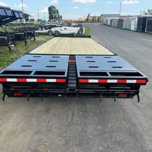 CAM Superline 8 x 25 Deckover Equipment Trailer Super Ramps, cam 8x25 equipment trailer for sale at AnchorBox (view 4)