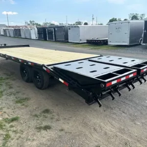 CAM Superline 8 x 25 Deckover Equipment Trailer Super Ramps, cam 8x25 equipment trailer for sale at AnchorBox (view 3)