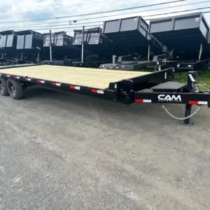 Cam 8 x 25 Deckover Equipment Trailer for sale at AnchorBox Containers