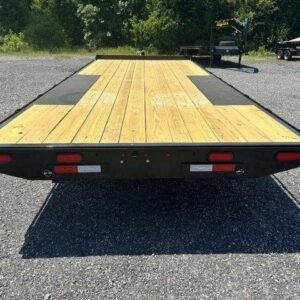 CAM Superline 8 x 18 Deckover Equipment Trailer Slide Out Ramps, 8x18 equipment trailer for sale at AnchorBox (view 5)