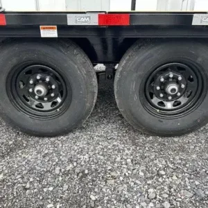 CAM Superline 8.5 x 22 Deckover Equipment Trailer Slide Out Ramps, cam 8.5x22 equipment trailer for sale at AnchorBox (view 4)