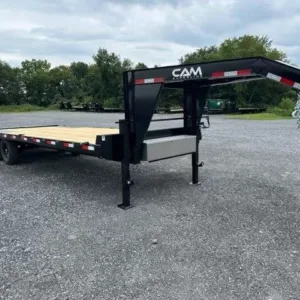 Cam 8 x 25 Gooseneck Deckover Equipment for sale at AnchorBox Containers