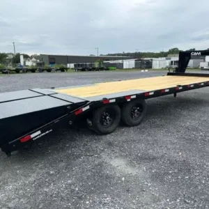 CAM Superline 8 x 25 Gooseneck Deckover Equipment Trailer, 8x25 equipment trailer for sale at AnchorBox (view 5)