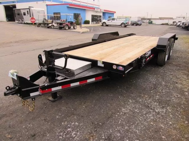 CAM Superline 7 x 20 Equipment Trailer Full Tilt Deck CAM Superline 7 x 20 Equipment Trailer Full Tilt Deck, cam 7x20 equipment trailer for sale at AnchorBox (view 5)