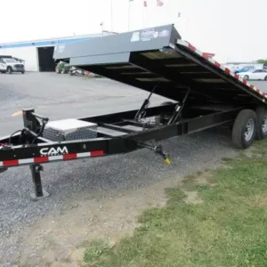 CAM Superline 8 x 22 Deckover Equipment Trailer Power Tilt, cam 8x22 equipment trailer for sale at AnchorBox (view 4)