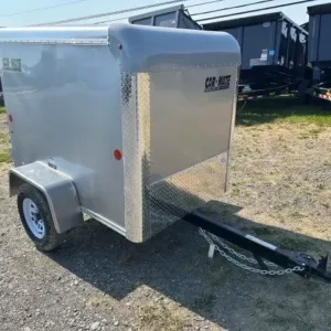 Car 4 x 6 Enclosed Cargo Trailer for sale at AnchorBox Containers