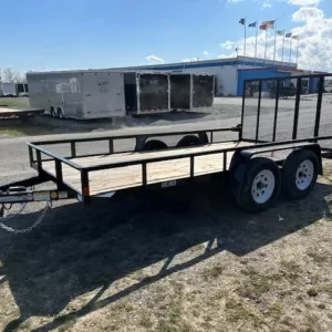 Car Mate 6 x 14 Landscape Utility Trailer, car 6x14 utility trailer for sale at AnchorBox (view 2)