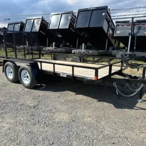 Car 6 x 14 Utility Trailer Mate for sale at AnchorBox Containers