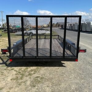 Car Mate 6 x 14 Landscape Utility Trailer - Landscape Ramp, 6x14 utility trailer for sale at AnchorBox (view 2)