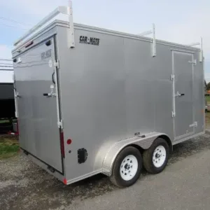 Car Mate 7 x 14 Enclosed Contractor Trailer, car 7x14 contractor trailer for sale at AnchorBox (view 4)