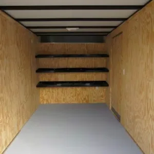Car Mate 7 x 14 Enclosed Contractor Trailer, car 7x14 contractor trailer for sale at AnchorBox (view 5)