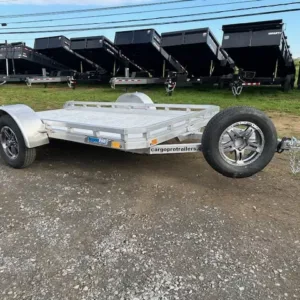 Cargo Pro 6.5 x 12 Utility Trailer - All Aluminum Tilt, cargo 6.5x12 aluminum trailer for sale at AnchorBox (view 4)