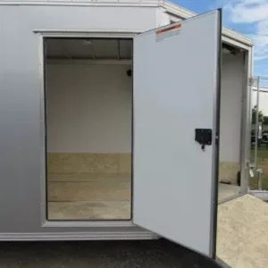 Sno Pro 7.5 x 24 Snowmobile Trailer All Aluminum, 7.5x24 enclosed cargo trailer for sale at AnchorBox (view 3)