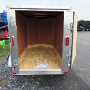 Carry-On 4 x 6 Enclosed Cargo Trailer - Luggage Trailer, 4x6 enclosed car hauler for sale at AnchorBox (view 2)