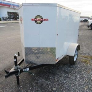 Carry-On 4 x 6 Enclosed Cargo Trailer - Luggage Trailer, 4x6 enclosed car hauler for sale at AnchorBox (view 3)
