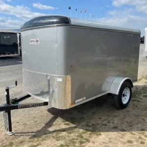 Carry On 5 x 10 Enclosed Cargo Trailer, carry 5x10 enclosed car hauler for sale at AnchorBox (view 4)