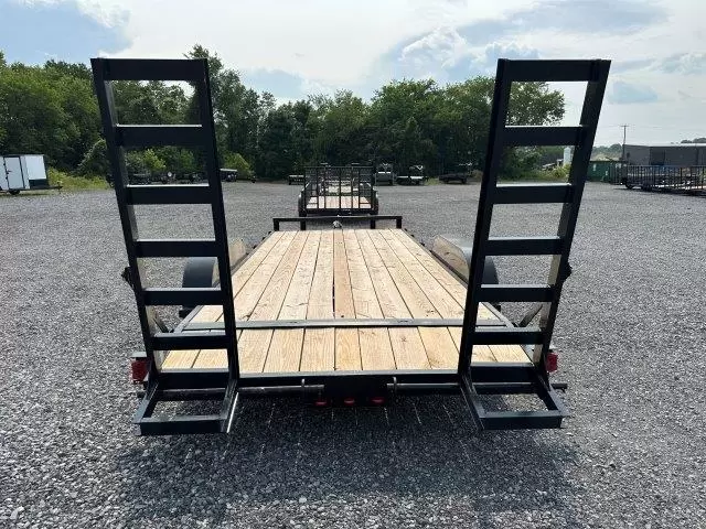 Carry On 7 x 18 Low Profile Equipment Trailer Ladder Ramps Carry On 7 x 18 Low Profile Equipment Trailer Ladder Ramps, profile 7x18 equipment trailer for sale at AnchorBox (view 5)