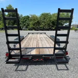 Carry-On 7 x 20 Equipment Trailer Ladder Ramps, carry 7x20 equipment trailer for sale at AnchorBox (view 5)