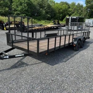 Carry-On 7 x 20 Landscape Utility Trailer, landscape 7x20 utility trailer for sale at AnchorBox (view 4)