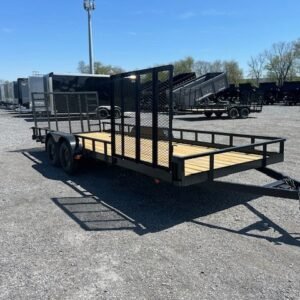 Carry 7 x 20 Utility Trailer Landscape for sale at AnchorBox Containers
