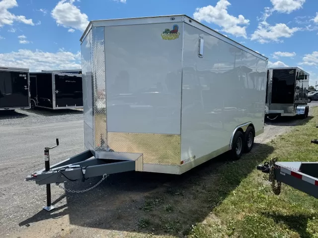 Covered Wagon 8.5 x 16 Enclosed Trailer - Landscape Package Covered Wagon 8.5 x 16 Enclosed Trailer - Landscape Package, 8.5x16 enclosed car hauler for sale at AnchorBox (view 2)