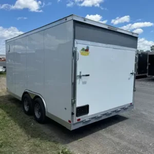 Covered Wagon 8.5 x 16 Enclosed Trailer - Landscape Package, 8.5x16 enclosed car hauler for sale at AnchorBox (view 4)