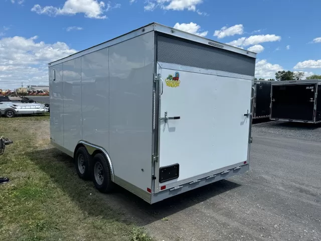 Covered Wagon 8.5 x 16 Enclosed Trailer - Landscape Package Covered Wagon 8.5 x 16 Enclosed Trailer - Landscape Package, 8.5x16 enclosed car hauler for sale at AnchorBox (view 4)