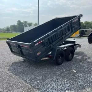 Covered Wagon 6 x 12 Prospector Dump Trailer, covered 6x12 dump trailer for sale at AnchorBox (view 5)