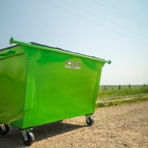 Dumpster - 1.5 or 2 Cubic Yards, dump trailer for sale at AnchorBox (view 2)
