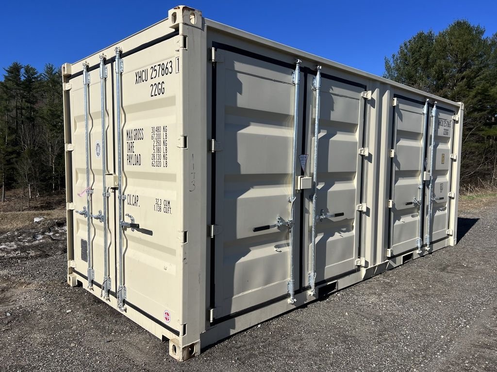 20′ Storage Container One Trip Side Doors One-Trip Side Door Container for sale at AnchorBox Containers