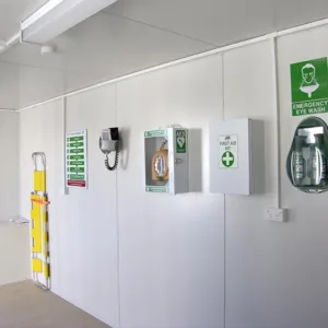 First Aid Rooms, first shipping container for sale at AnchorBox (view 2)