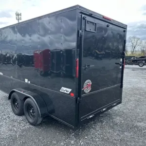 Homesteader 7 x 14 Enclosed Cargo Trailer, homesteader 7x14 enclosed car hauler for sale at AnchorBox (view 2)
