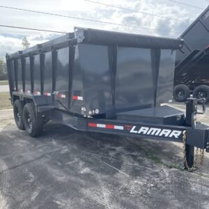 2025 Lamar 83″x14′ 14K 48″ Sides Low-Pro Dump Trailer, lamar dump trailer for sale at AnchorBox (view 4)