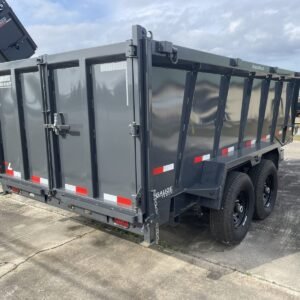 2025 Lamar 83″x14′ 14K 48″ Sides Low-Pro Dump Trailer, lamar dump trailer for sale at AnchorBox (view 2)