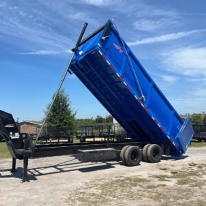 2025 Horizon Trailers HZH 96″x20′ 20k 4′ Sides Gooseneck Dump Trailer, 2025 dump trailer for sale at AnchorBox (view 4)