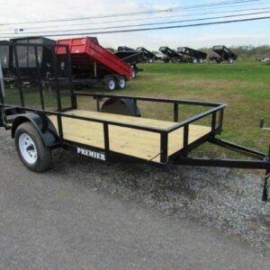 Premier 5 x 10 Utility Trailer Landscape for sale at AnchorBox Containers