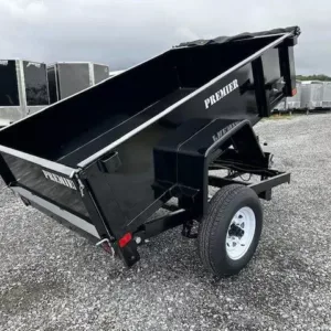 Premier 5 x 8 Low Profile Dump Trailer, premier 5x8 dump trailer for sale at AnchorBox (view 4)