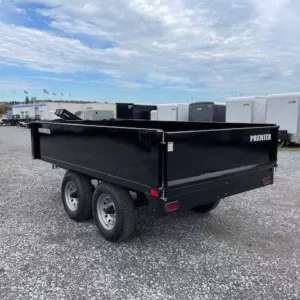 Premier 6 x 10 Deckover Dump Trailer 9990 GVW, deckover 6x10 dump trailer for sale at AnchorBox (view 3)