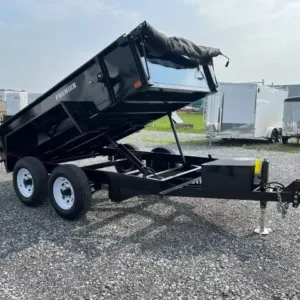 Premier 6 x 10 Dump Trailer Low for sale at AnchorBox Containers